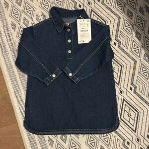 Denim Long Sleeve Dress